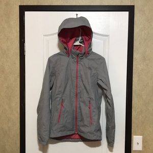 The North Face rain coat